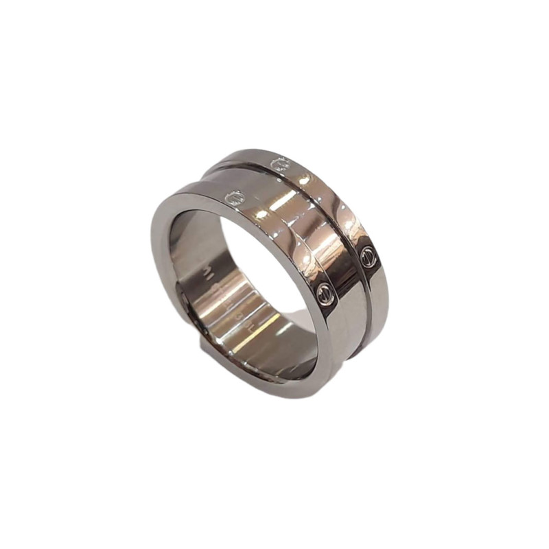 BD JEWELERY Δαχτυλιδι από ανοξειδωτο ατσαλι HR-6293 - KalliopiSilver