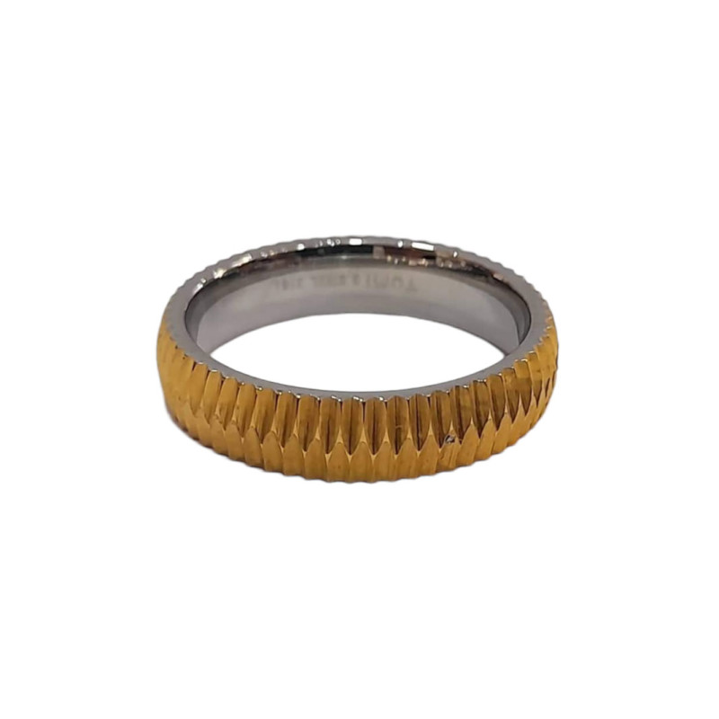 BD JEWELERY Δαχτυλιδι βερα από ανοξειδωτο ατσαλι no 55 - KalliopiSilver