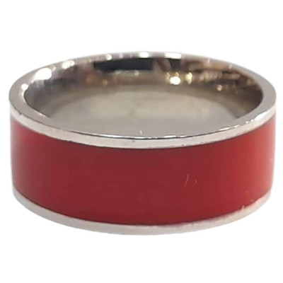 BD JEWELERY Δαχτυλιδι από ανοξειδωτο ατσαλι χρωμα κοκκινο HRK-2004