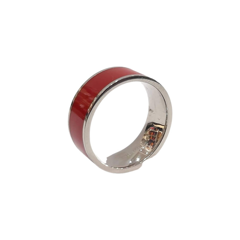 BD JEWELERY Δαχτυλιδι από ανοξειδωτο ατσαλι χρωμα κοκκινο HRK-2004 - KalliopiSilver
