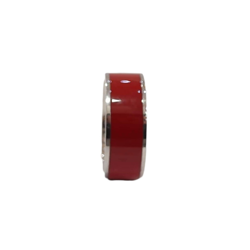 BD JEWELERY Δαχτυλιδι από ανοξειδωτο ατσαλι χρωμα κοκκινο HRK-2004 - KalliopiSilver