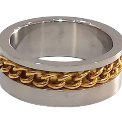 BD JEWELERY Δαχτυλιδι βερα από ανοξειδωτο ατσαλι  HRK-2024