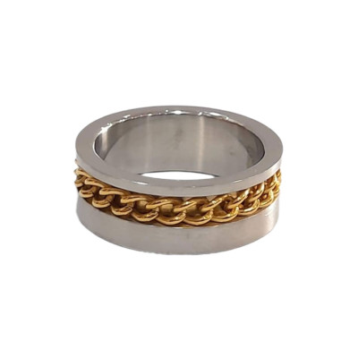 BD JEWELERY Δαχτυλιδι βερα από ανοξειδωτο ατσαλι  HRK-2024