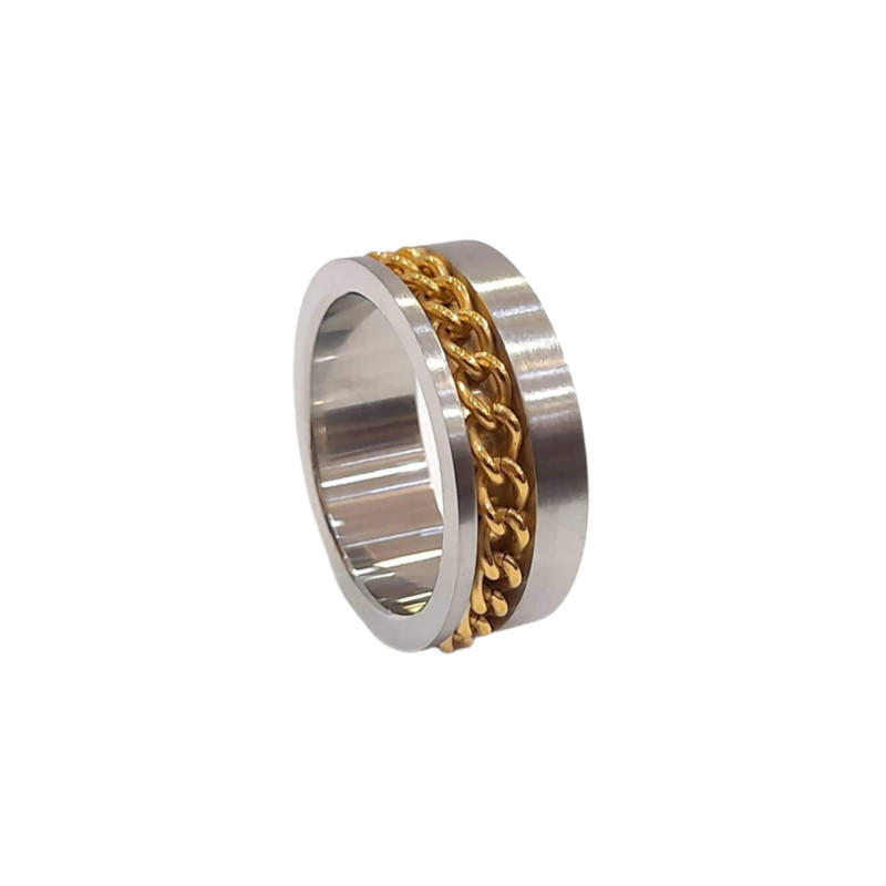 BD JEWELERY Δαχτυλιδι βερα από ανοξειδωτο ατσαλι  HRK-2024 - KalliopiSilver