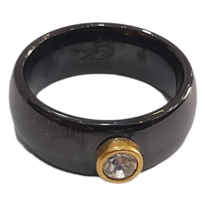 BD JEWELERY Δαχτυλιδι από ανοξειδωτο ατσαλι black steel HRK-2036