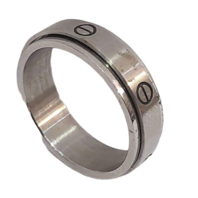 BD JEWELERY Δαχτυλιδι από ανοξειδωτο ατσαλι  HRK-2049
