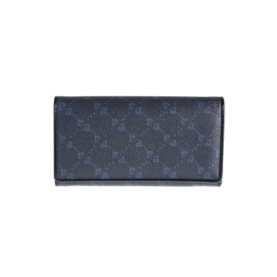 Pierre Cardin Γυναικεια πορτοφολι με logo print σε μπλε χρωμα LADY21-114-blue