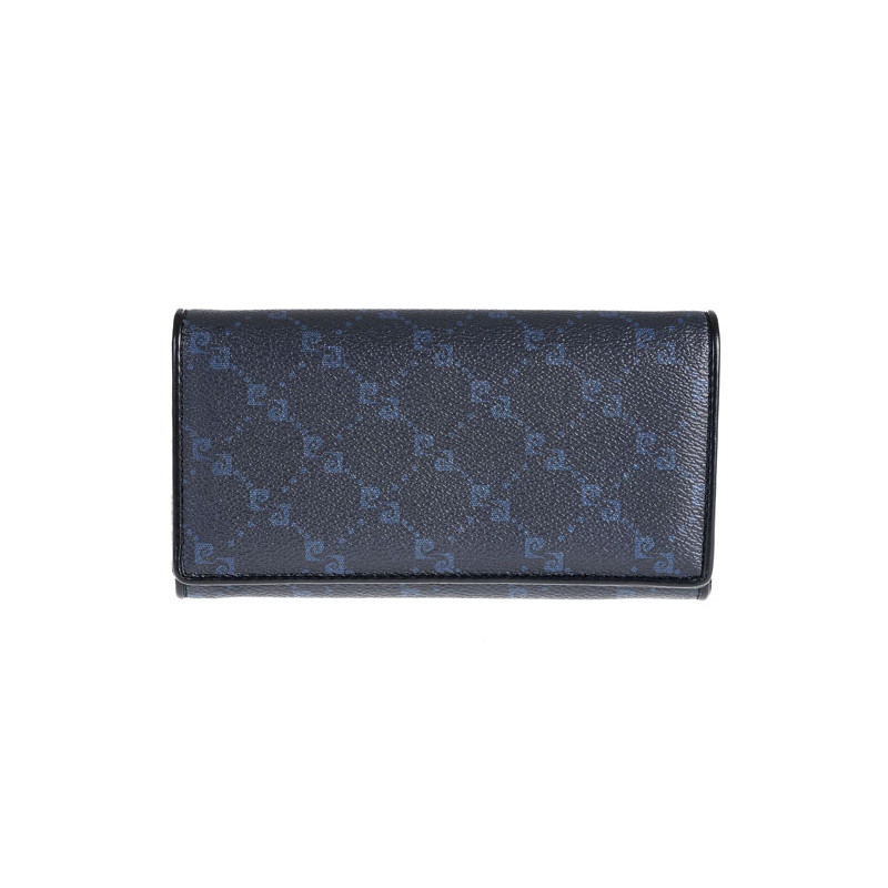 Pierre Cardin Γυναικεια πορτοφολι με logo print σε μπλε χρωμα LADY21-114-blue - KalliopiSilver