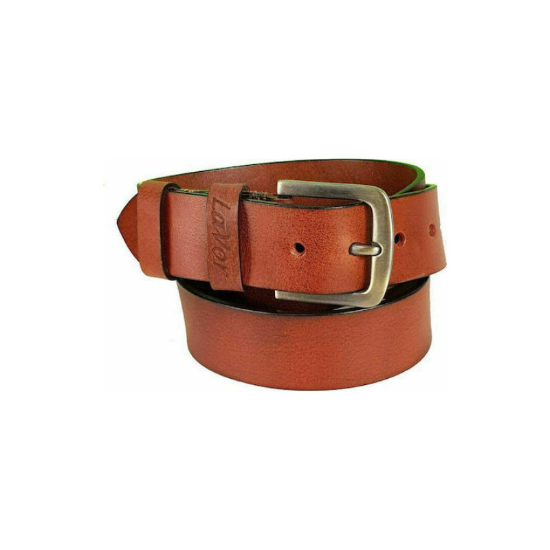 Lavor Δερμάτινη Αντρική Ζώνη 1-112-Ταμπα 3,8cm - KalliopiSilver