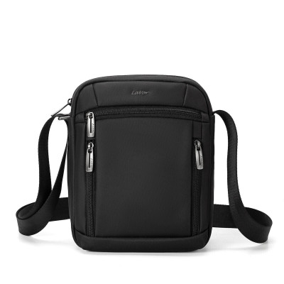 Lavor Ανδρική Τσάντα Ώμου / Χιαστί Μαύρη LAVOR-1-716-BLACK - KalliopiSilver