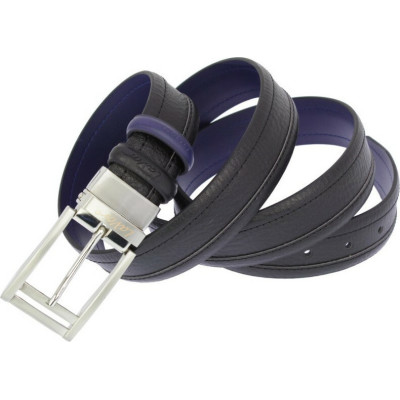 ΑΝΔΡΙΚΗ ΖΩΝΗ LAVOR 1-98 ΔΙΠΛΗΣ ΟΨΕΩΣ ΜΑΥΡΟ - ΜΠΛΕ 3,5 CM ΓΝΗΣΙΟ ΔΕΡΜΑ 120 CM