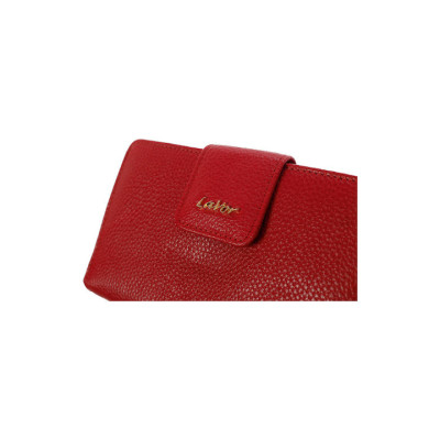 Γυναικειο δερματινο πορτοφολι lavor 6002 RED - KalliopiSilver