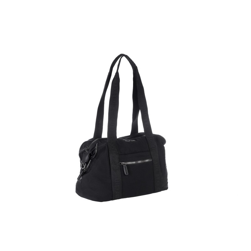Τσάντα Ώμου Pierre Cardin Μαύρη Nylon με Ιμάντα Ώμου LONG27-2614-black