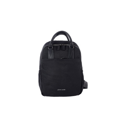 Σακίδιο Πλάτης Pierre Cardin Μαύρο Nylon με Διπλό Χερούλι  LONG27-2619-black