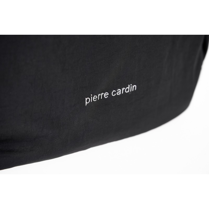 Σακίδιο Πλάτης Pierre Cardin Μαύρο Nylon με Διπλό Χερούλι LONG27-2619-black Σακίδιο Πλάτης Pierre Cardin Μαύρο Nylon με Διπλό Χερούλι LONG27-2619-black