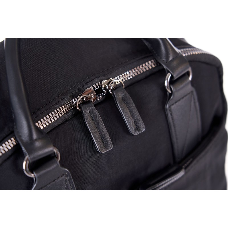 Σακίδιο Πλάτης Pierre Cardin Μαύρο Nylon με Διπλό Χερούλι LONG27-2619-black Σακίδιο Πλάτης Pierre Cardin Μαύρο Nylon με Διπλό Χερούλι LONG27-2619-black