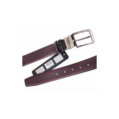 Lavor 1-138 Ανδρική Ζώνη Δερμάτινη Διπλής Όψης Black/Brown - KalliopiSilver