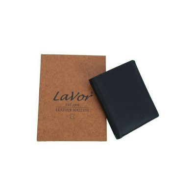 Ανδρικο Δερμάτινο Πορτοφόλι Lavor 1-3303 Black - KalliopiSilver