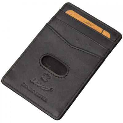 Lavor Δερμάτινη καρτοθηκη με RFID Μαύρο Lavor 1-3772-BLACK - KalliopiSilver