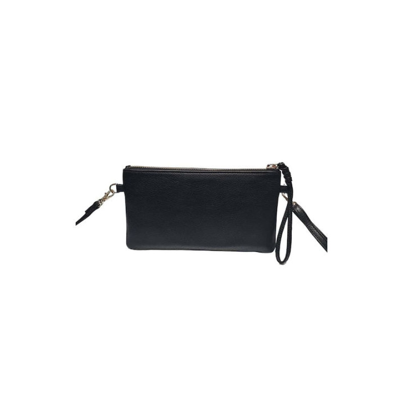 Γυναικεία Τσάντα Ωμου Μαύρη Lavor 1-6033-black - KalliopiSilver