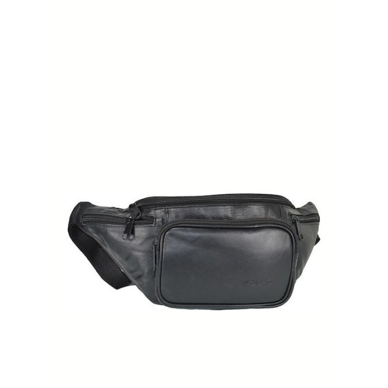 Lavor 1-7121 Ανδρικό Δερμάτινο Τσαντάκι Μέσης Μαύρο - KalliopiSilver Lavor 1-7121 Ανδρικό Δερμάτινο Τσαντάκι Μέσης Μαύρο - KalliopiSilver