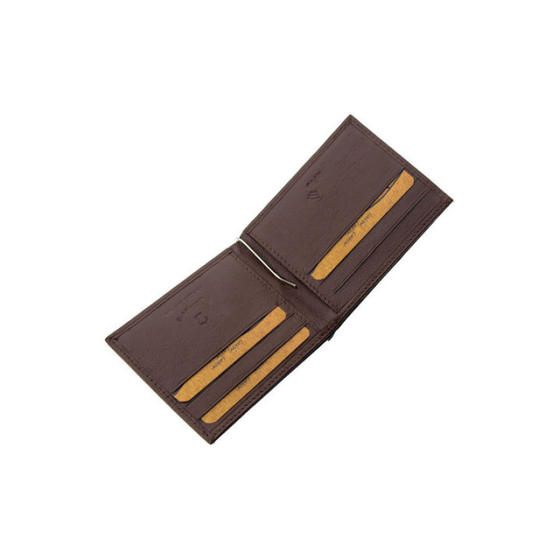 Ανδρικο Δερμάτινο Πορτοφόλι Lavor 1-7409 Brown - KalliopiSilver