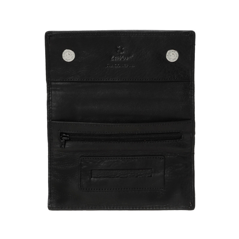 Δερμάτινη καπνοθηκη lavor σε Μαυρο χρωμα Lavor-1-9714-black - KalliopiSilver