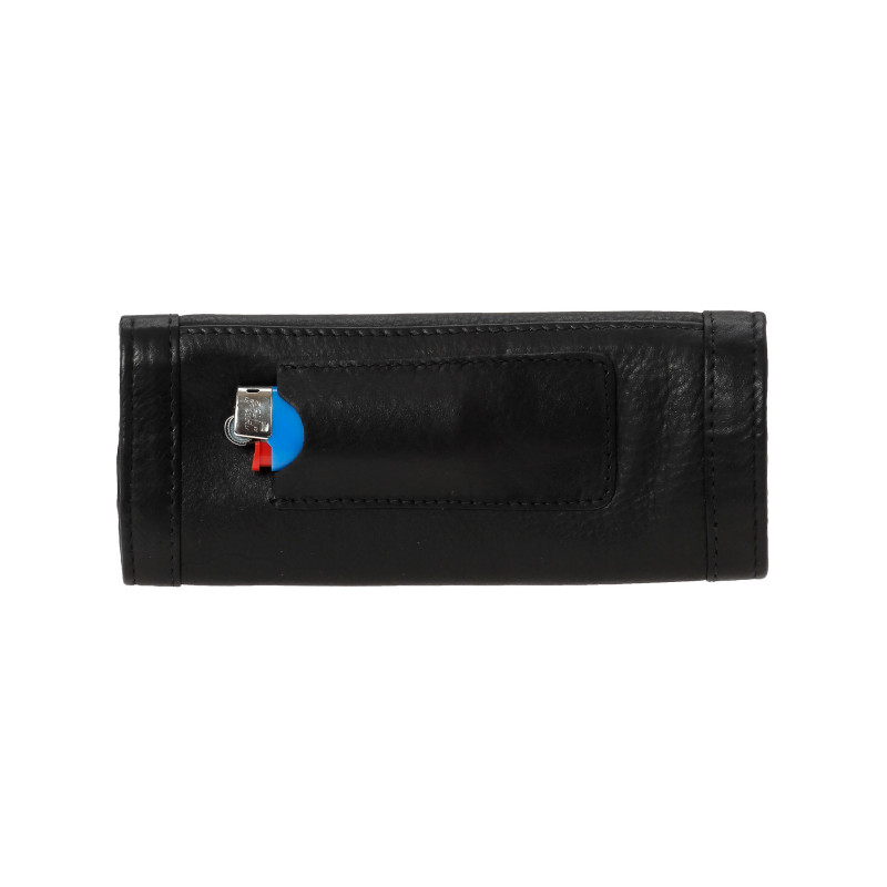 Δερμάτινη καπνοθηκη lavor σε Μαυρο χρωμα Lavor-1-9714-black - KalliopiSilver