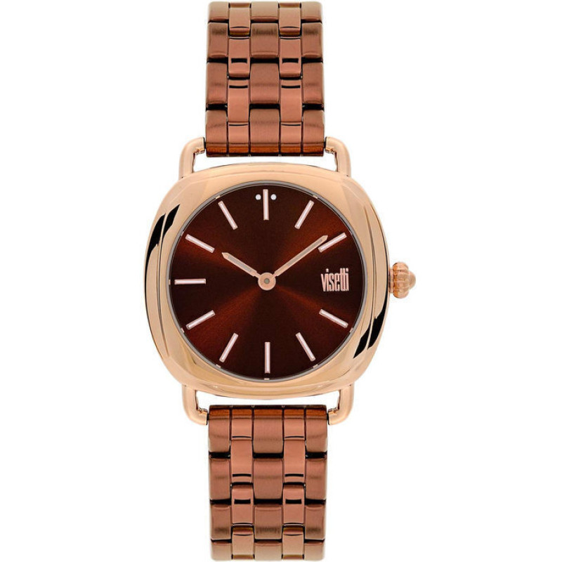 VISETTI Sensual Brown Stainless Steel Bracelet PE-WSW366KR - KalliopiSilver VISETTI Sensual Brown Stainless Steel Bracelet PE-WSW366KR - KalliopiSilver