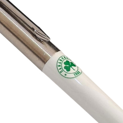 Στυλό Parker Jotter Παναθηναικος σε λευκο ασημι χρώμα PN191-WHITE Στυλό Parker Jotter Παναθηναικος σε λευκο ασημι χρώμα PN191-WHITE