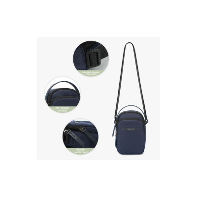 TIGERNU Tigernu Γυναικεία Τσάντα Χιαστί Navy Μπλε T8810-blue - KalliopiSilver