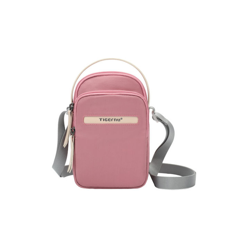 TIGERNU Tigernu Γυναικεία Τσάντα Χιαστί ροζ T8810-pink - KalliopiSilver