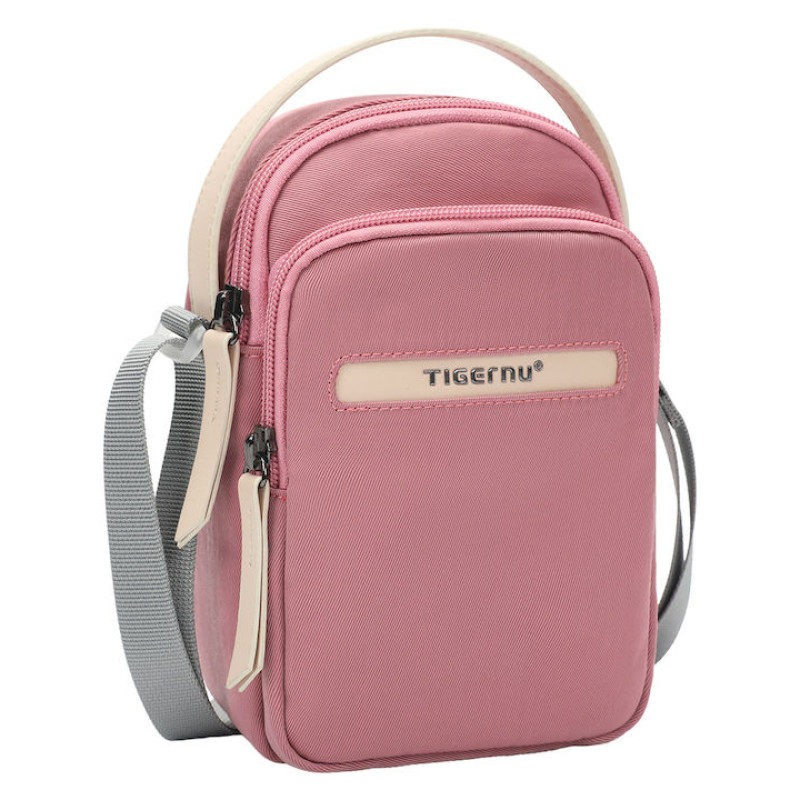 TIGERNU Tigernu Γυναικεία Τσάντα Χιαστί ροζ T8810-pink - KalliopiSilver