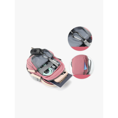TIGERNU Tigernu Γυναικεία Τσάντα Χιαστί ροζ T8810-pink - KalliopiSilver
