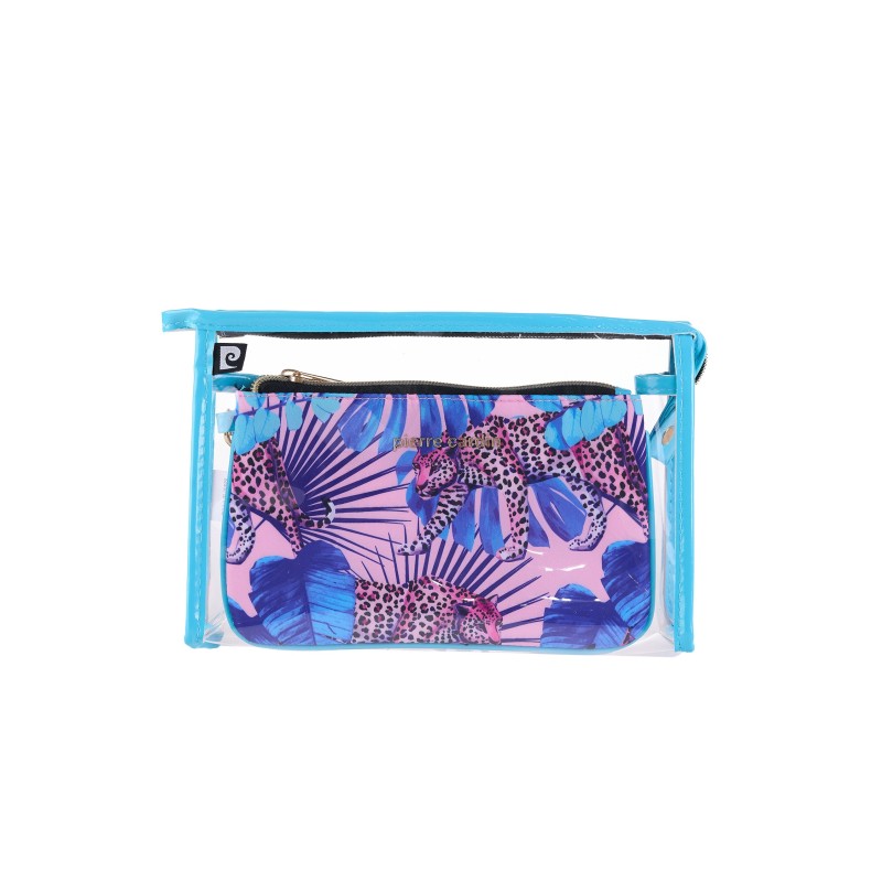 Σετ 2 Νεσεσέρ Pierre Cardin Beauty Case Διάφανο & Εσωτερικό Νεσεσέρ Γαλάζιο TIAN01-3391-AZZURRO Σετ 2 Νεσεσέρ Pierre Cardin Beauty Case Διάφανο & Εσωτερικό Νεσεσέρ Γαλάζιο TIAN01-3391-AZZURRO