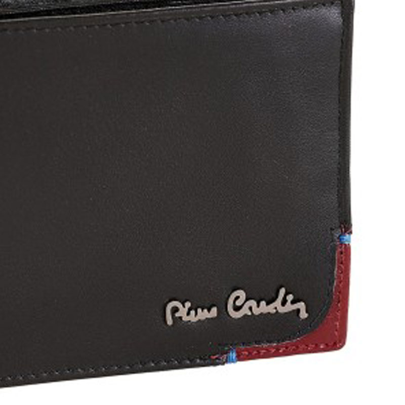 Pierre Cardin Ανδρικό Δερμάτινο Πορτοφόλι Μαύρο με RFID Tilak75-8806-blackred - KalliopiSilver Pierre Cardin Ανδρικό Δερμάτινο Πορτοφόλι Μαύρο με RFID Tilak75-8806-blackred - KalliopiSilver