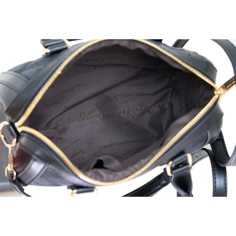 Pierre Cardin Μικρη Γυναικεια τσαντα χειρος μαυρη WX04-995-black - KalliopiSilver