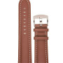 Tzevelion Δερμάτινο Λουράκι καφε 18mm art-96-brown-18