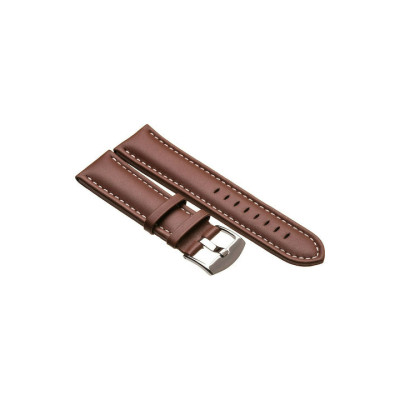 Tzevelion Δερμάτινο Λουράκι καφε 18mm art-96-brown-18