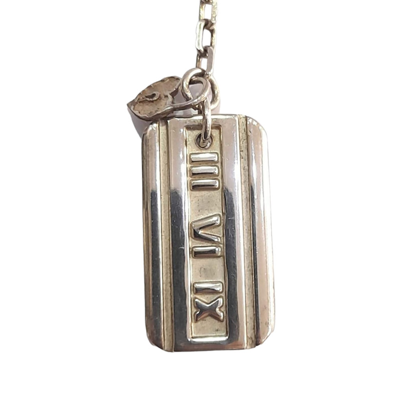 Ασημενιο 925 Μπρελοκ One 2,5χ12cm br-8003 - KalliopiSilver