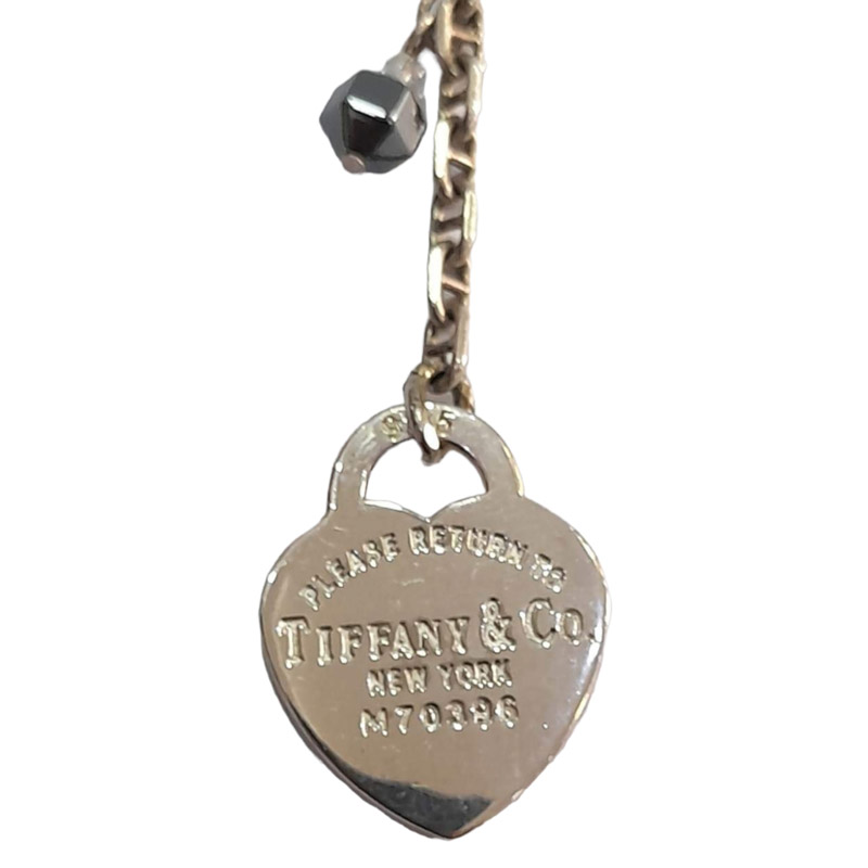 Ασημενιο 925 Μπρελοκ One σχεδιο tiffany 3,5χ12cm br-8008 - KalliopiSilver