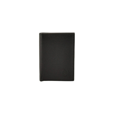 Daston Δερμάτινο ανδρικό πορτοφόλι ορθιο με rfid μαυρο daston-074-black