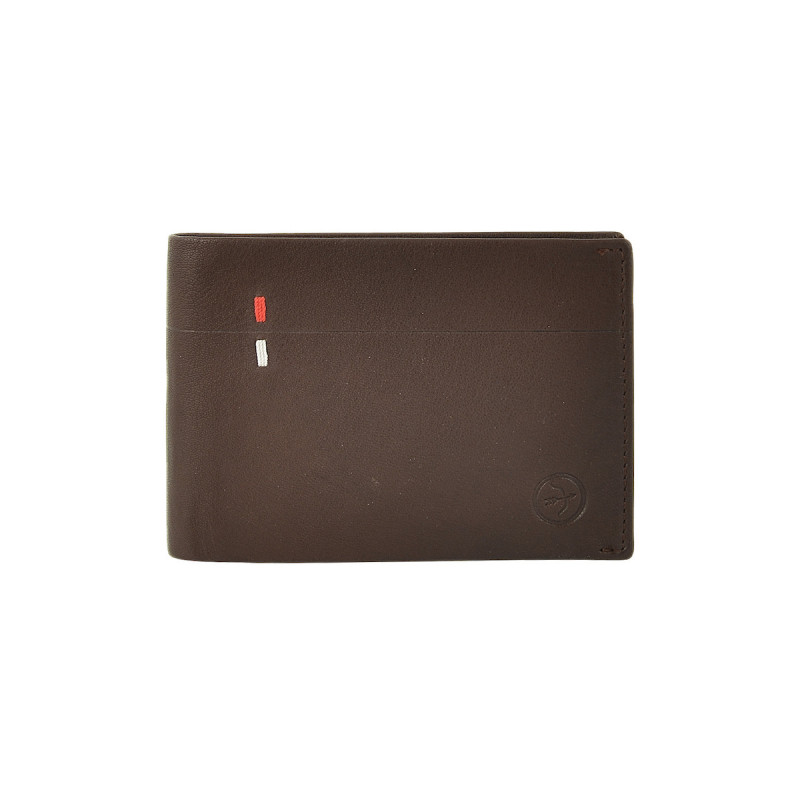 Daston Δερμάτινο Ανδρικό Πορτοφόλι με RFID καφε daston-097-brown - KalliopiSilver