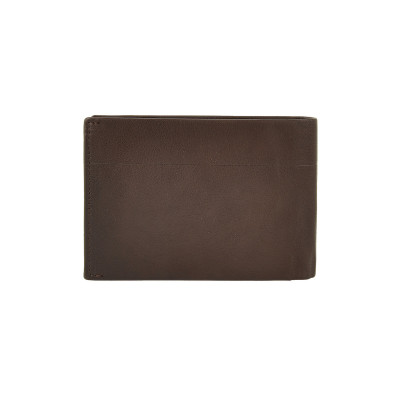 Daston Δερμάτινο Ανδρικό Πορτοφόλι με RFID καφε daston-097-brown - KalliopiSilver
