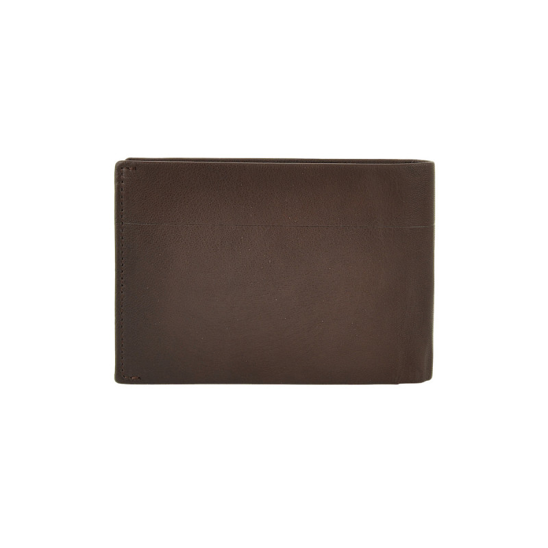 Daston Δερμάτινο Ανδρικό Πορτοφόλι με RFID καφε daston-097-brown - KalliopiSilver
