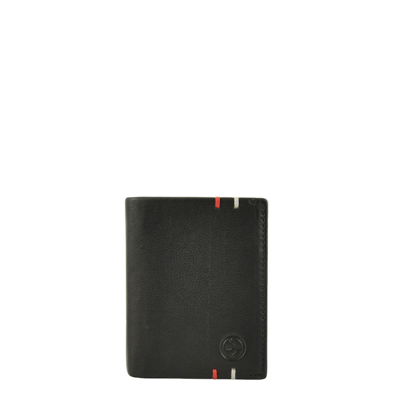 Daston Δερμάτινο Μικρο Ανδρικό Πορτοφόλι με RFID Μαύρο daston-100-black - KalliopiSilver
