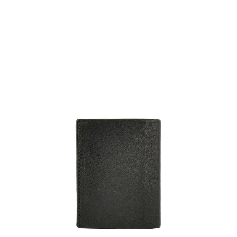 Daston Δερμάτινο Μικρο Ανδρικό Πορτοφόλι με RFID Μαύρο daston-100-black - KalliopiSilver