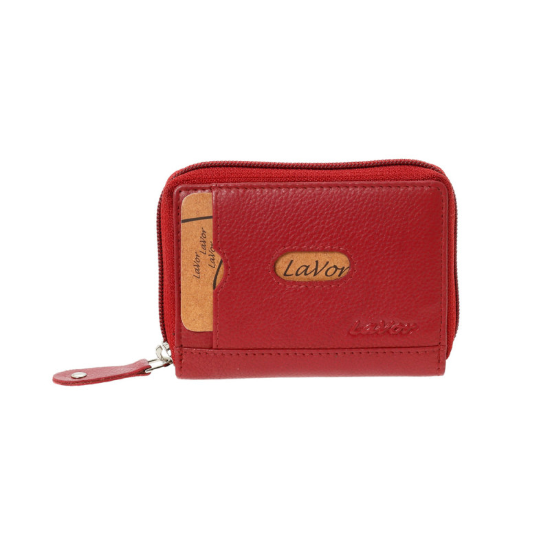 Δερμάτινη Καρτοθήκη με RFID κοκκινη LAVOR 1-3829-red - KalliopiSilver