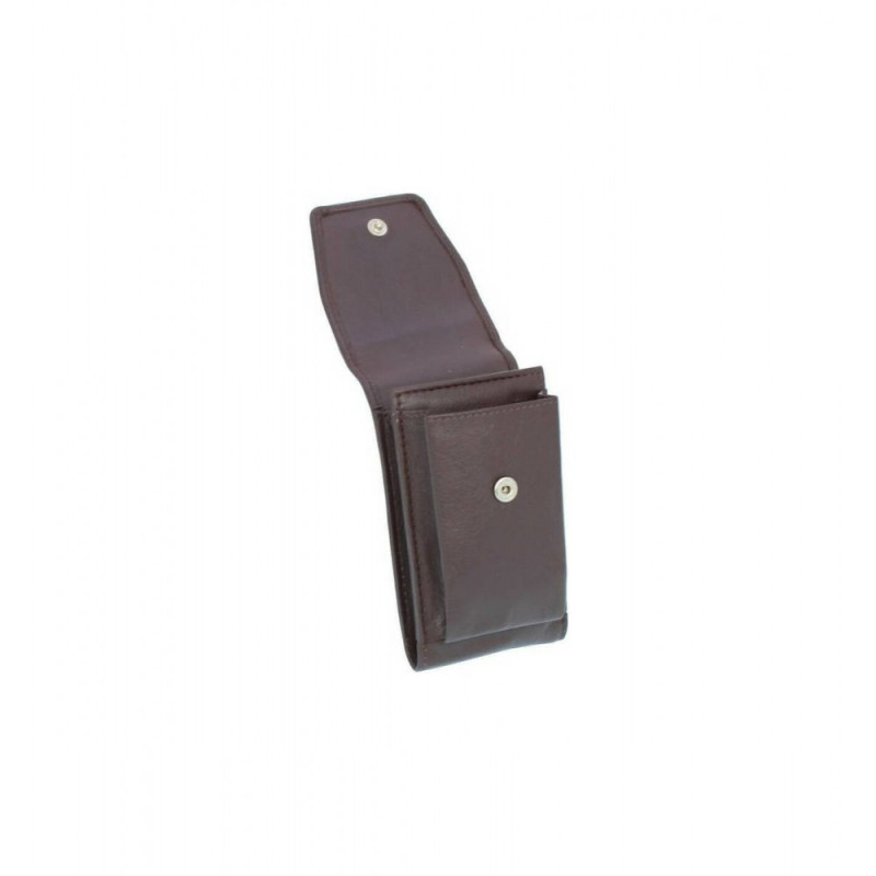 Lavor Ταμπακιέρα Δερμάτινη καφε 6,5x12 lavor-1-7044-brown - KalliopiSilver