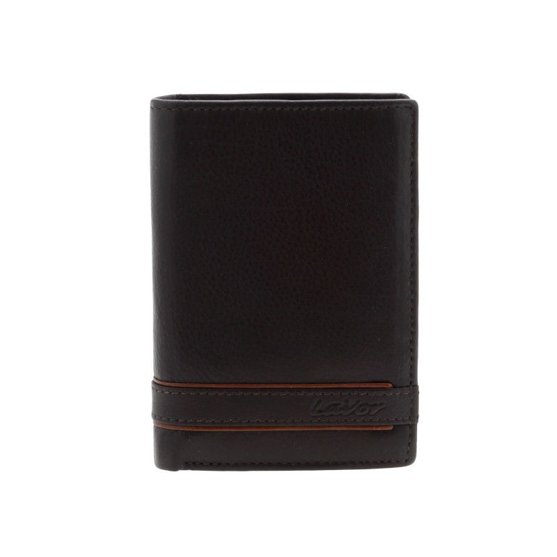 Ανδρικό Δερμάτινο Πορτοφόλι LaVor RFID Καφε lavor-3790-brown - KalliopiSilver